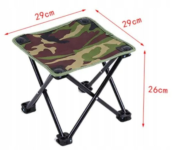 Folding Fishing Hiking Chair Folding 28cm + Cover Packaging status original
