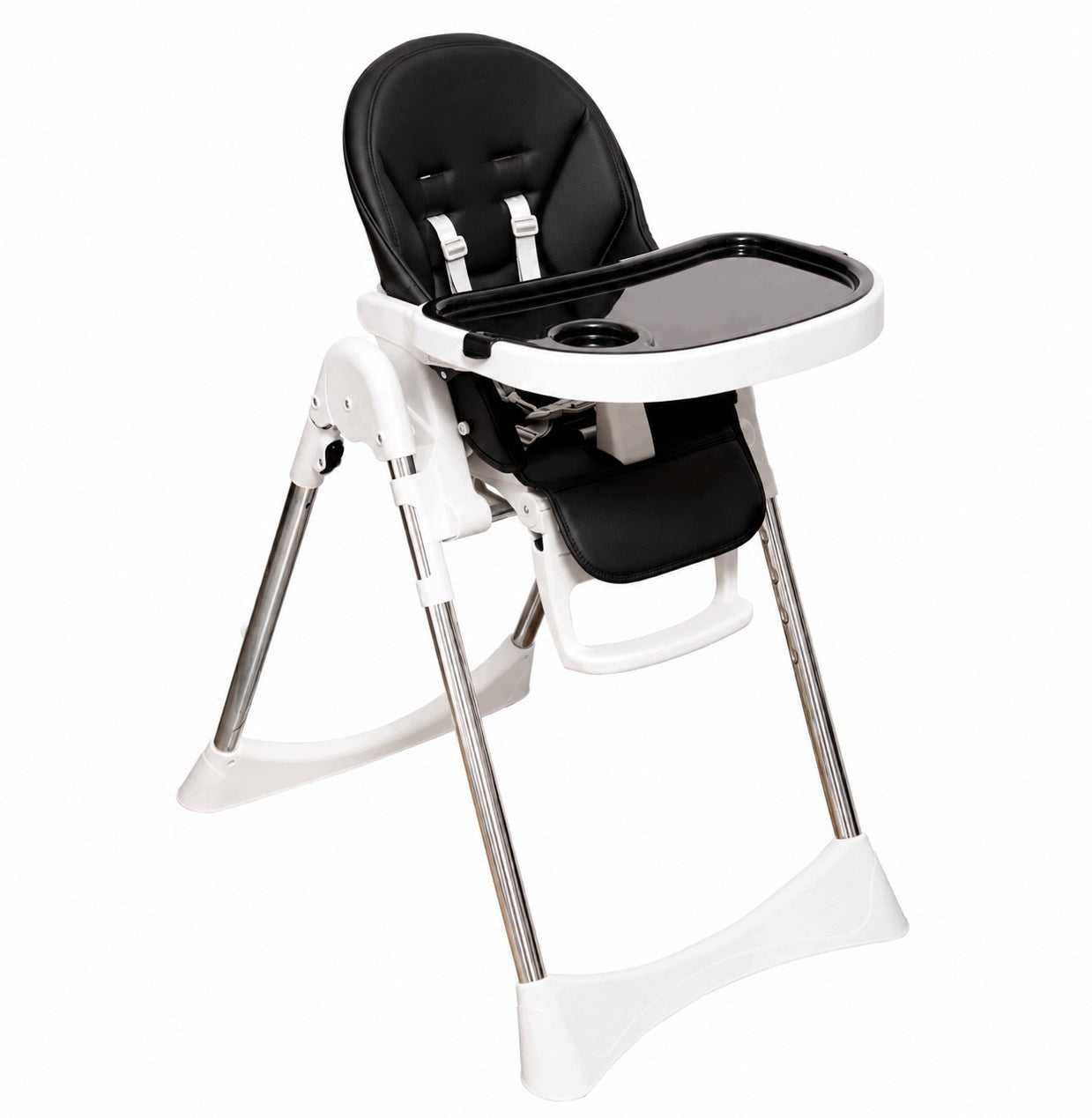Folding Highchair with Adjustment for Children with Table