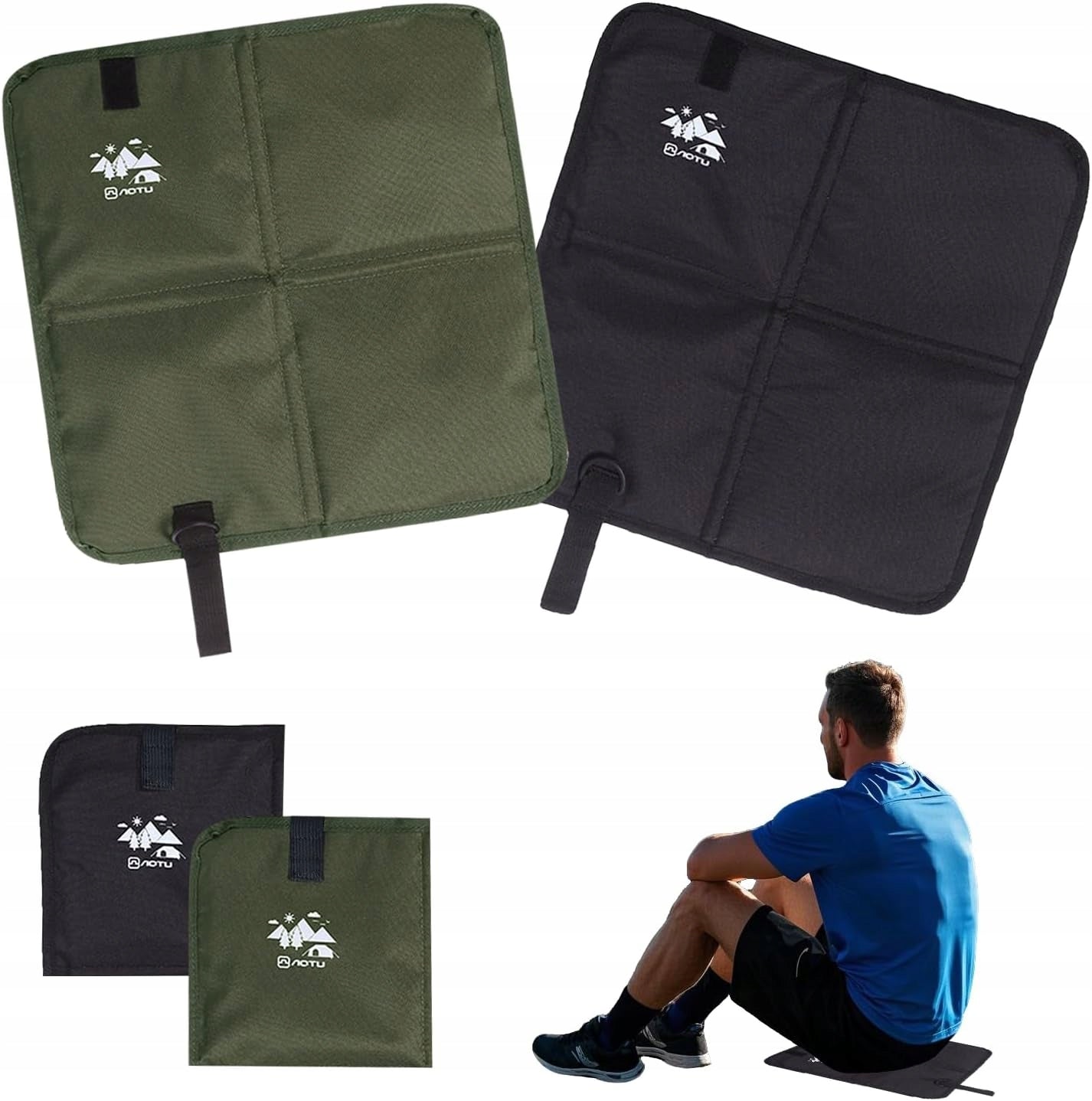 Folding Hiking Seat 2 Pack Waterproof Oxford Brand no brand