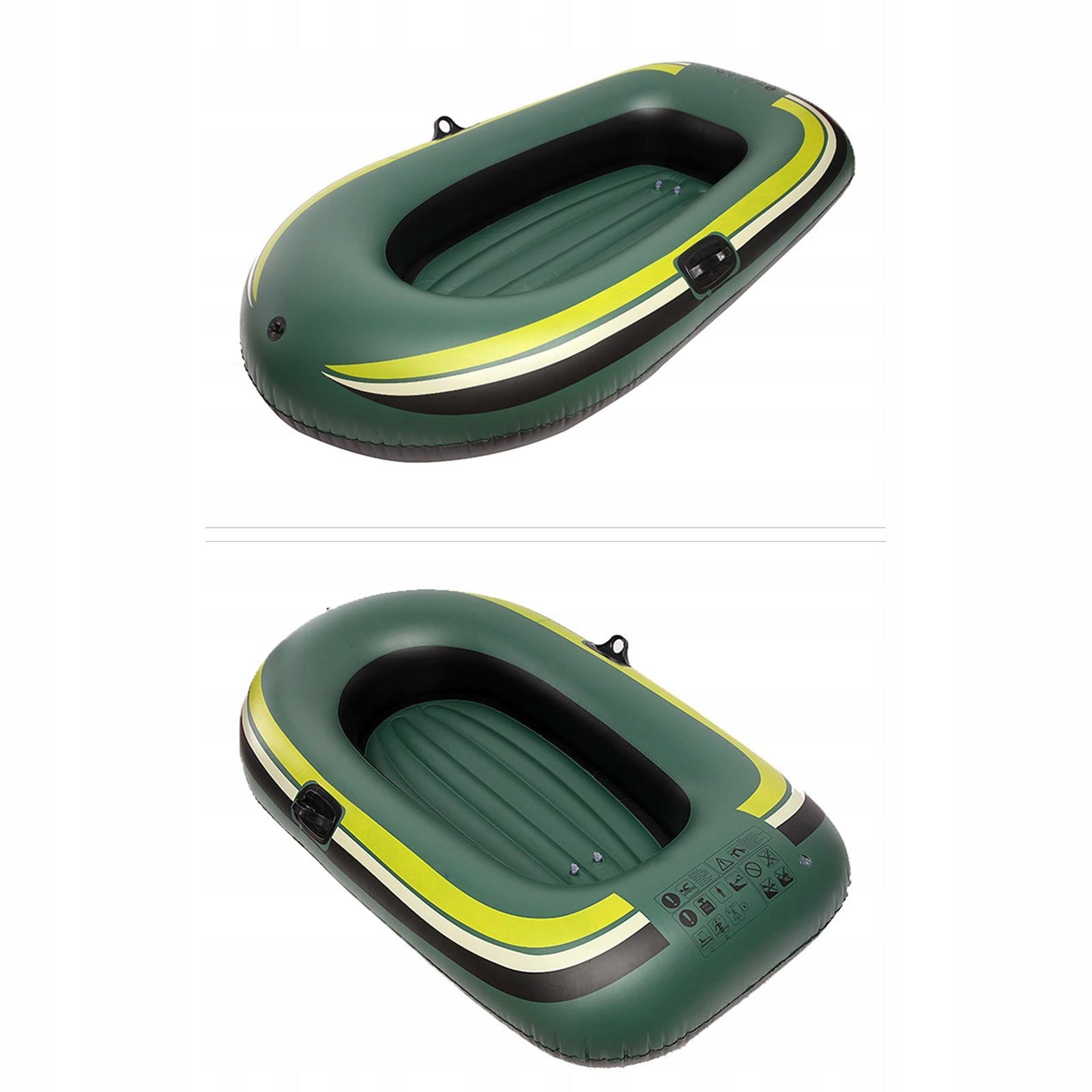 Folding Inflatable Boat PVC 2 Kayak Dinghy Lake 1 person with paddle Brand no brand