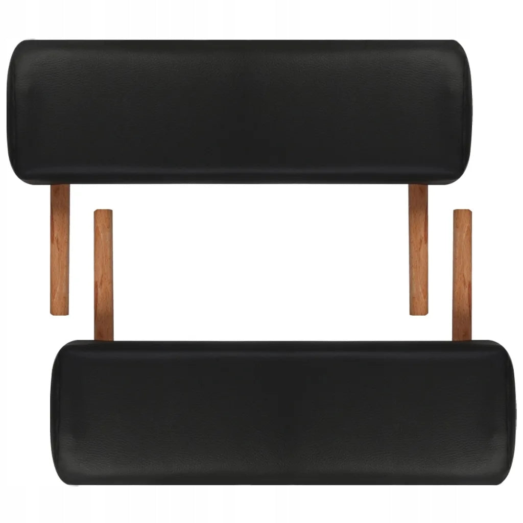 Folding Massage Table with Wooden Frame, 3 Tabletop width 68 cm