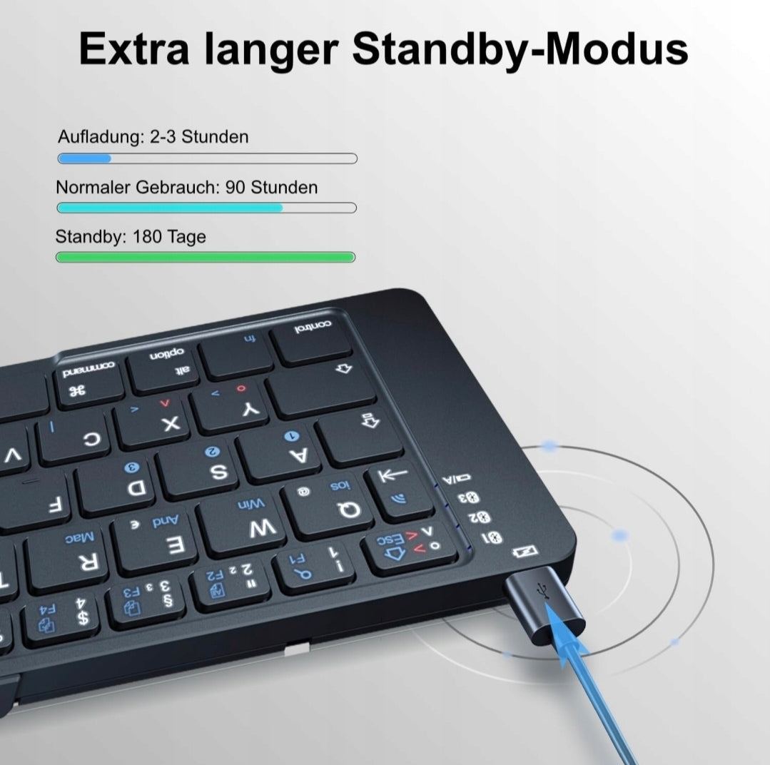 Folding Membrane Keyboard with Numeric Block Manufacturer code B1053