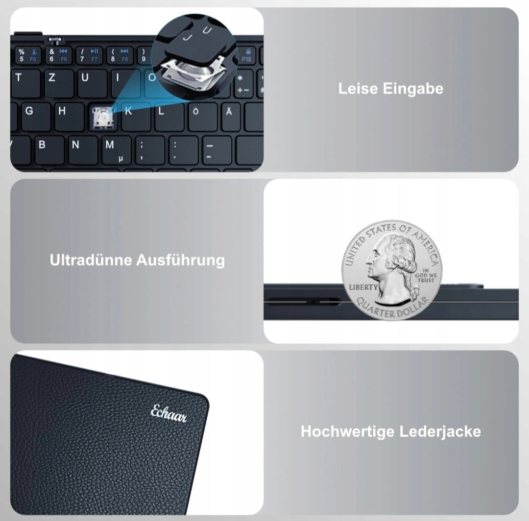 Folding Membrane Keyboard with Numeric Block Packaging status original