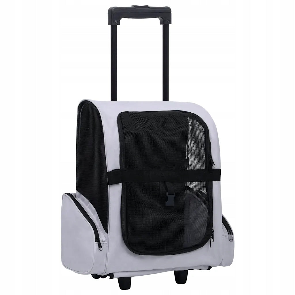 Folding Multi-Functional Pet Stroller, Grey