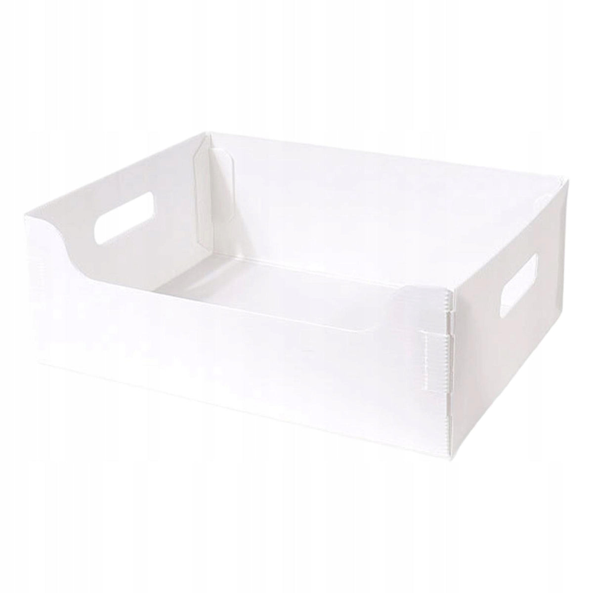 Folding PP Cat Litter Pan Portable Versatile with Scoop Accessory Size M