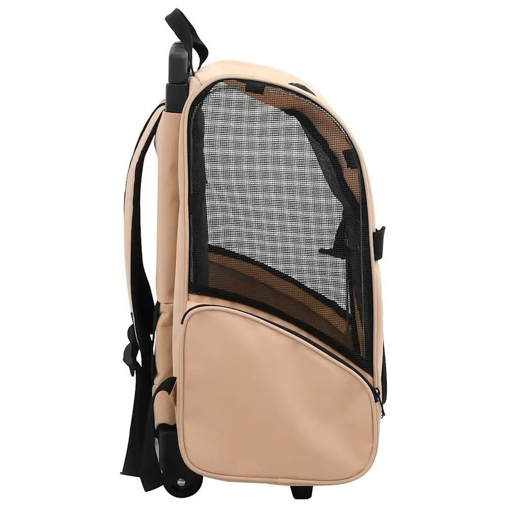 Folding Pet Stroller, Beige Manufacturer code 170192