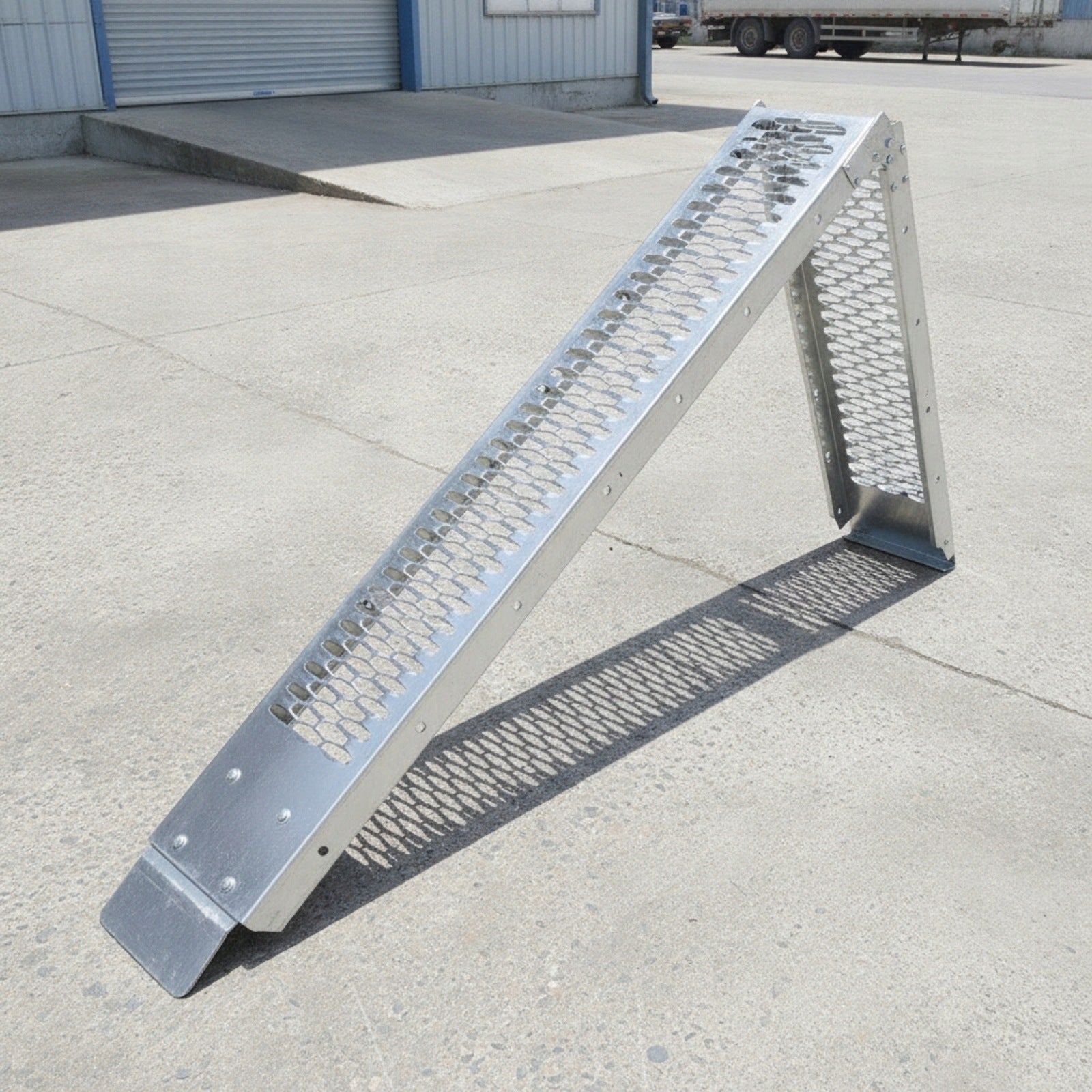 Folding Ramp with Strap Foldable Motorcycle Ramp Anti-Slip for Trailers Brand no brand