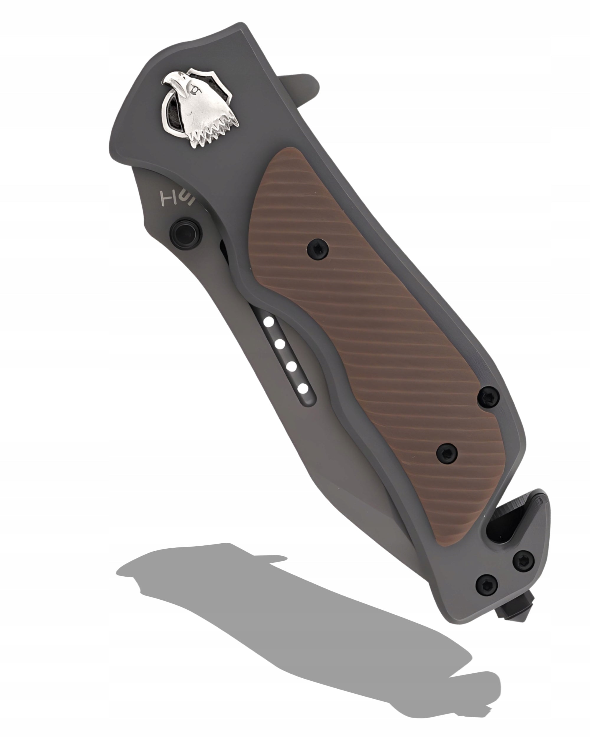 Folding Rescue Knife with Punch and Belt Cutter BSH Adventure Brand BSH ADVENTURE