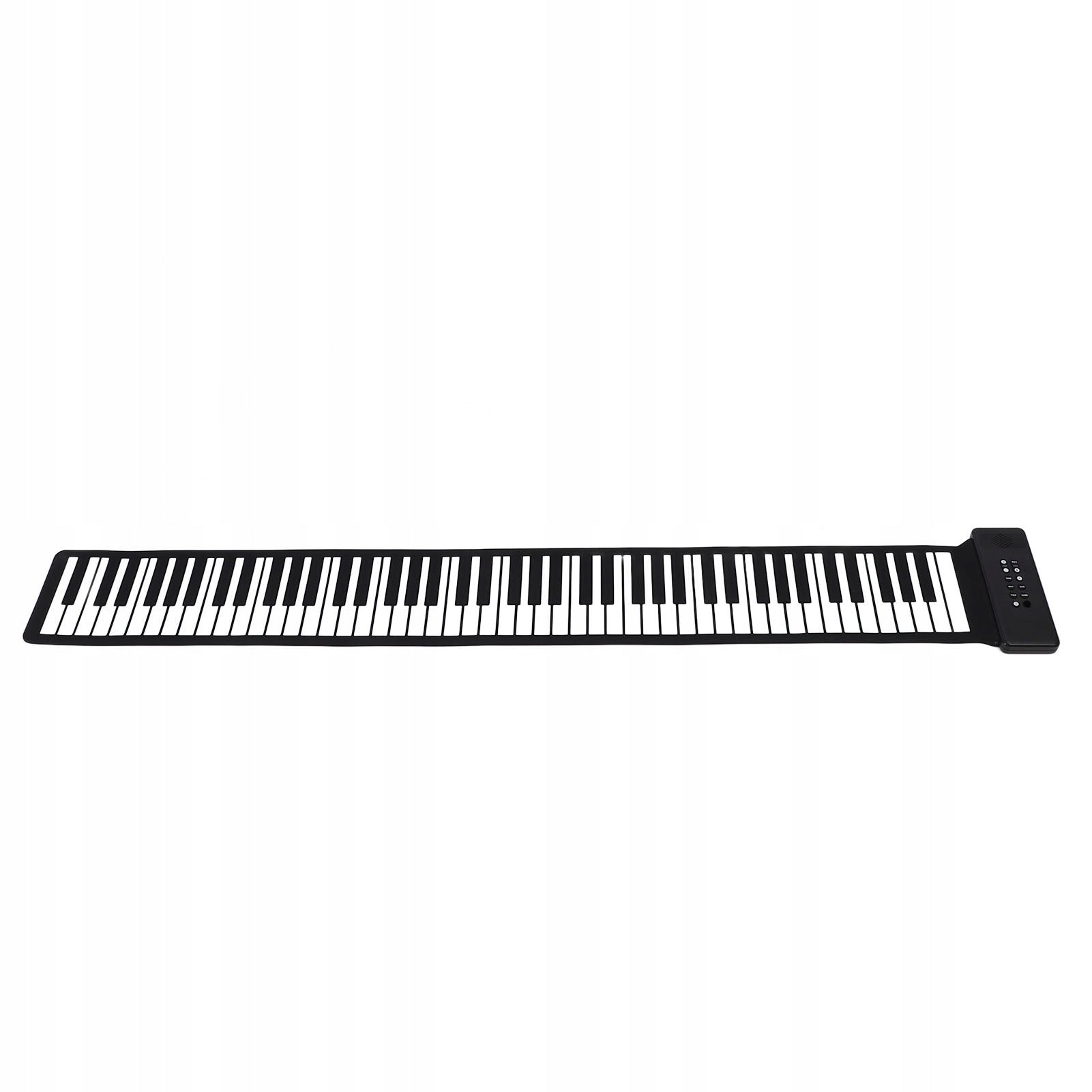 Folding Retractable Piano, Recording Function with Chord Playback Silicone
