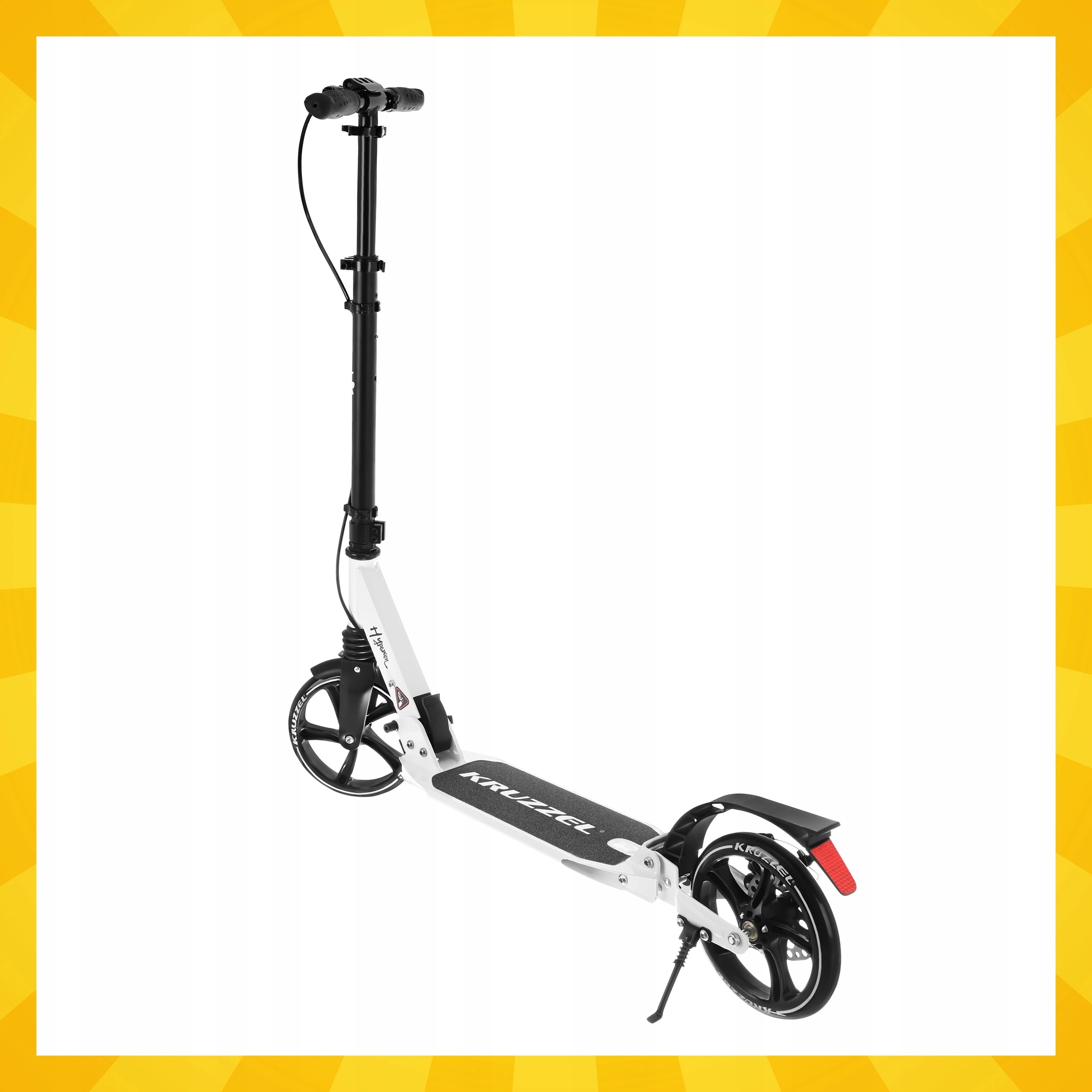Folding Scooter for Children City Large Wheels 200 mm Shock Absorber Brake Brake yes
