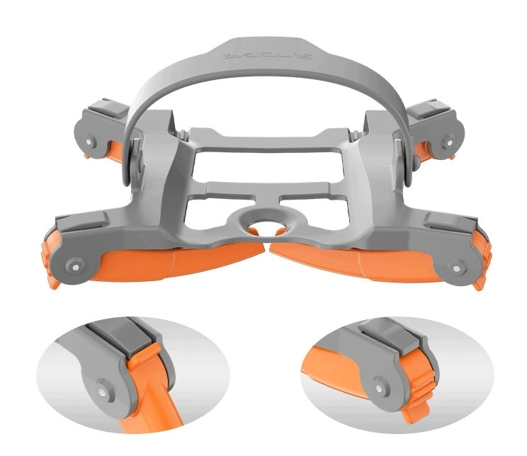 Folding Sled Feet Skid Landing Covers DJI Mini 5 Pro Orange Brand Sunnylife