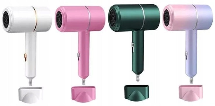 Folding Tourist Hair Dryer with Ionization 800W with Diffuser Packaging status original