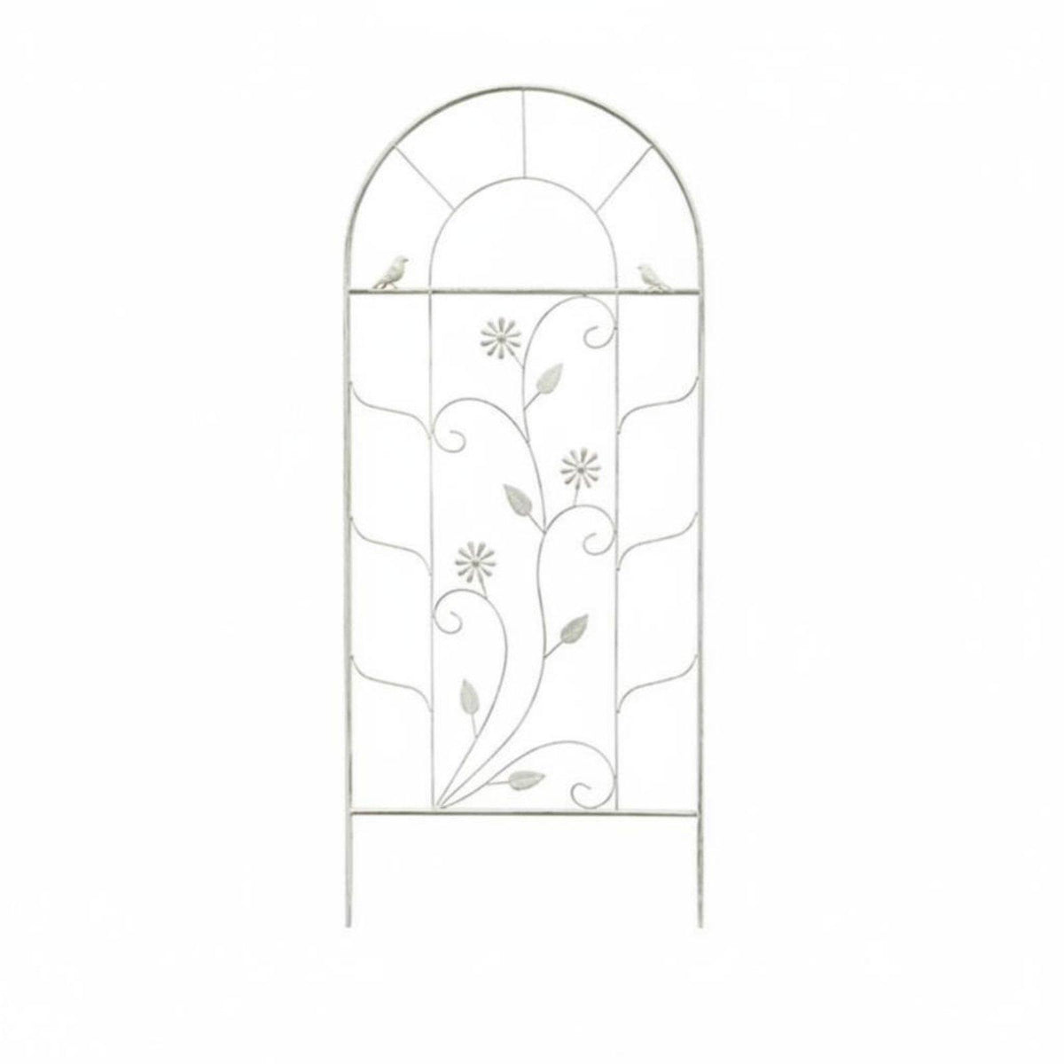 Folding Trellis Panel Foldable Design Folding Panel Distressed White