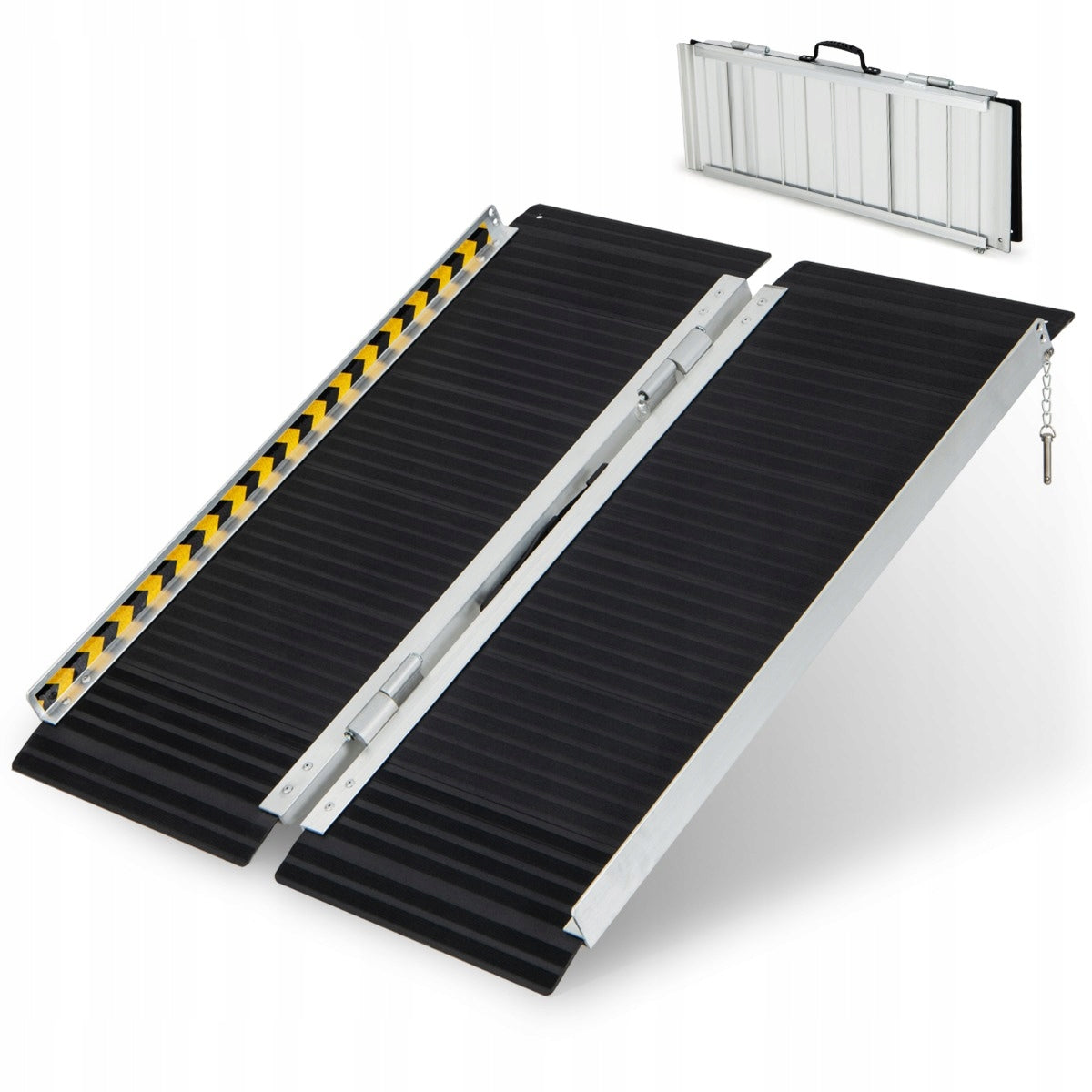 Folding Wheelchair Ramp Portable Overrun Ramp 91cm