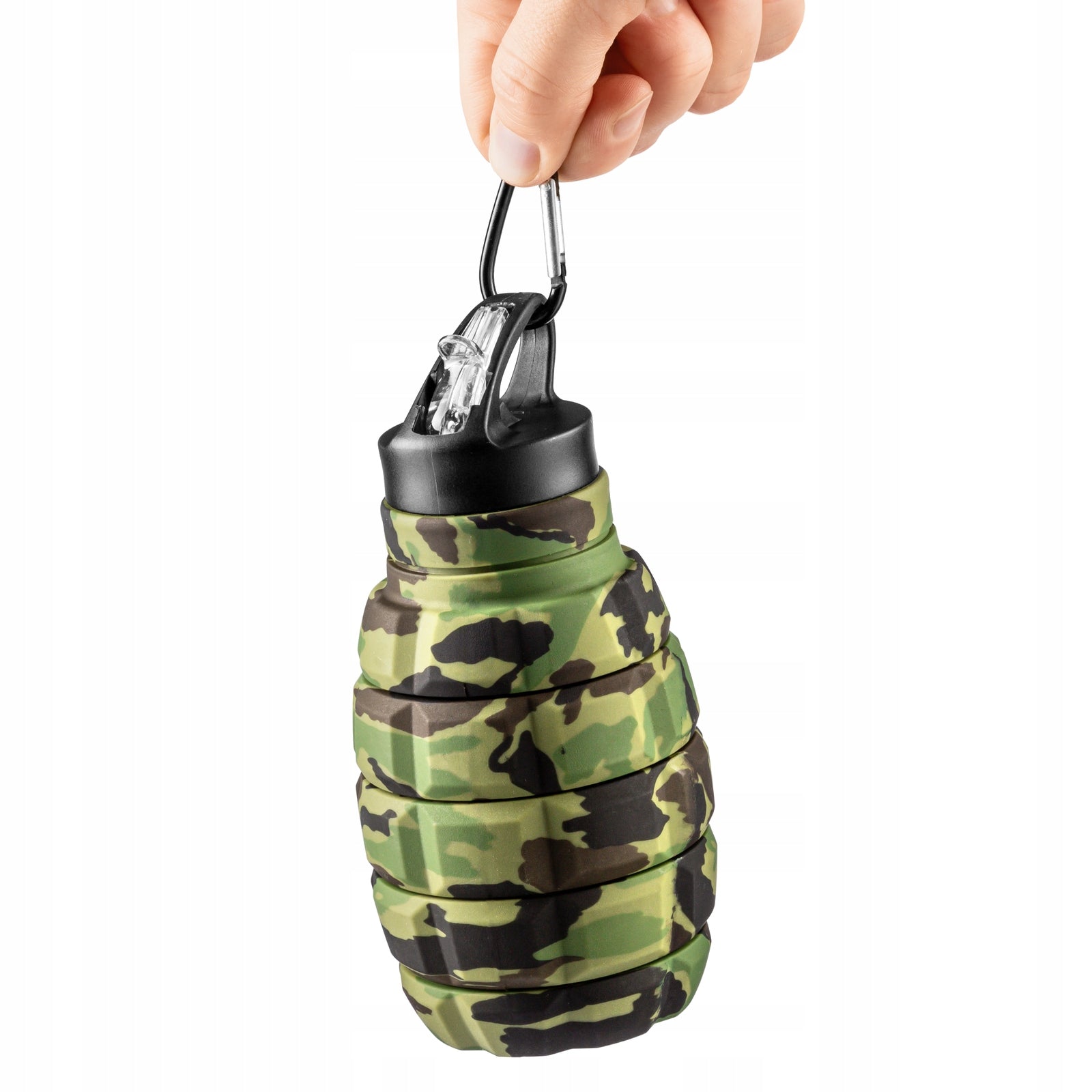 Folding bottle GRANAT water bottle 580 ml gadget military camouflage holder EAN (GTIN) 5903181016530