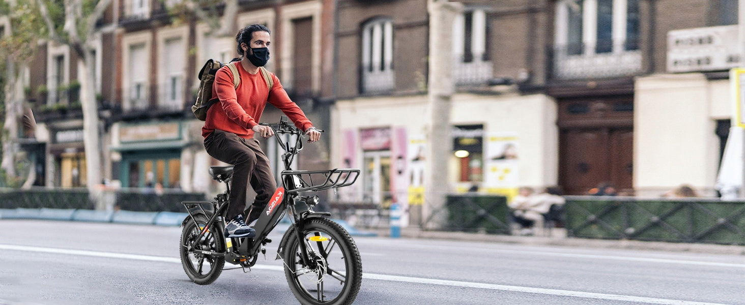Folding city electric bike Kaisda K201 250W 20.8Ah 25 km/h 120 km Frame size bigger