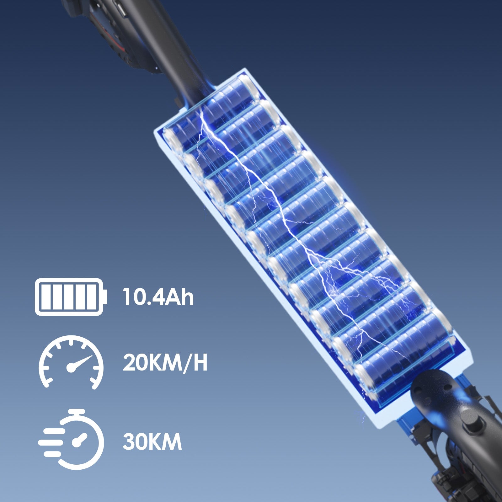 Folding electric scooter 350W indicator Double brakes 20km/h Model YEE GOO