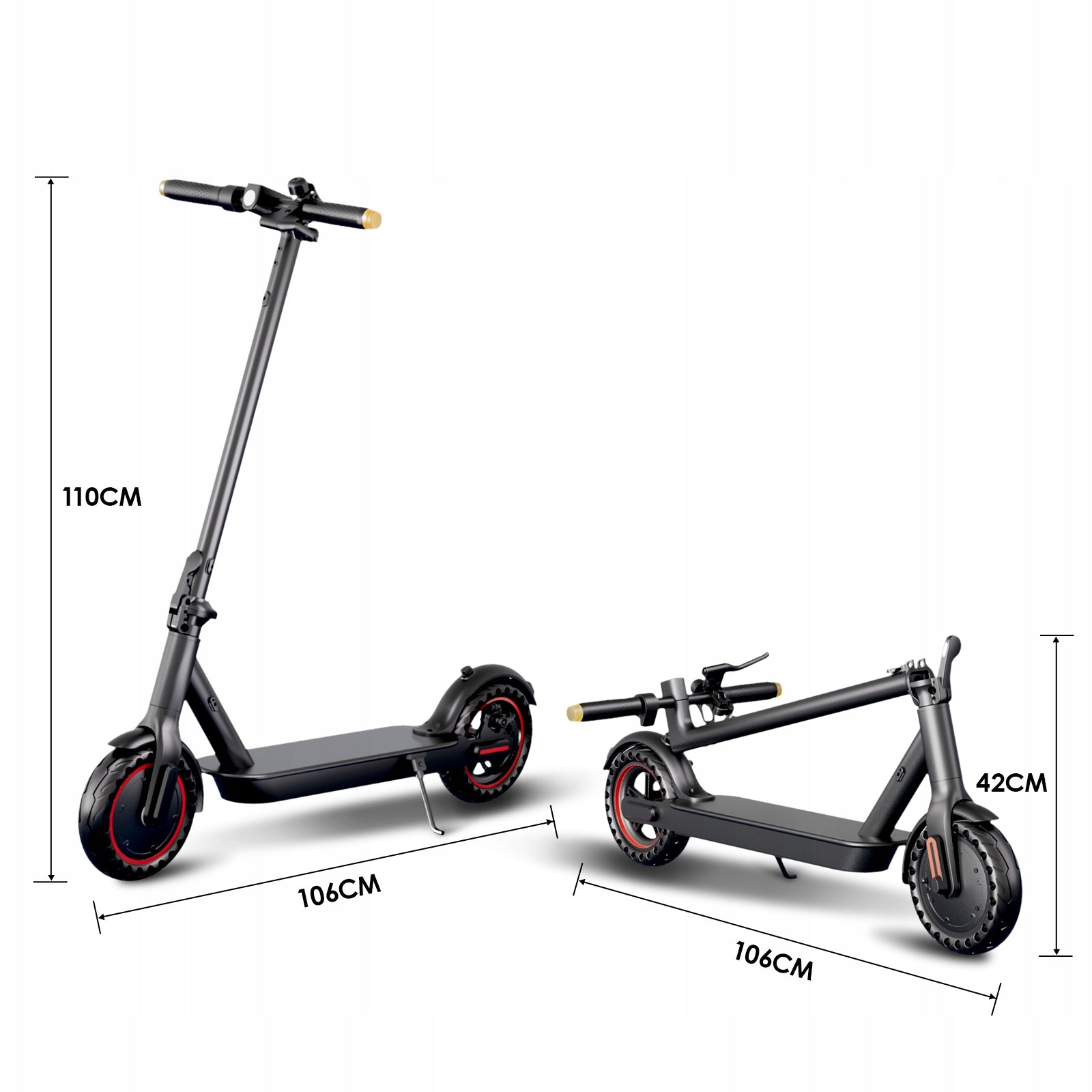 Folding electric scooter 350W indicator Double brakes 20km/h Packaging status original