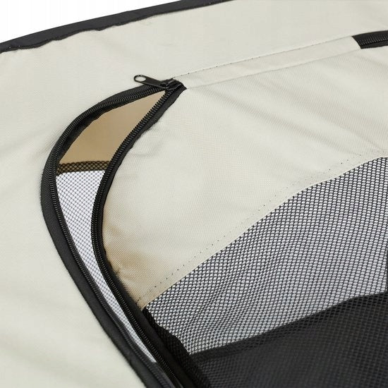 Folding enclosure for puppies 60 x 90 x 68 cm Relaxdays Brand Relaxdays