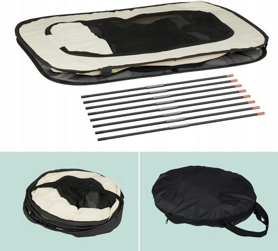 Folding enclosure for puppies 60 x 90 x 68 cm Relaxdays Manufacturer code 4052025866273