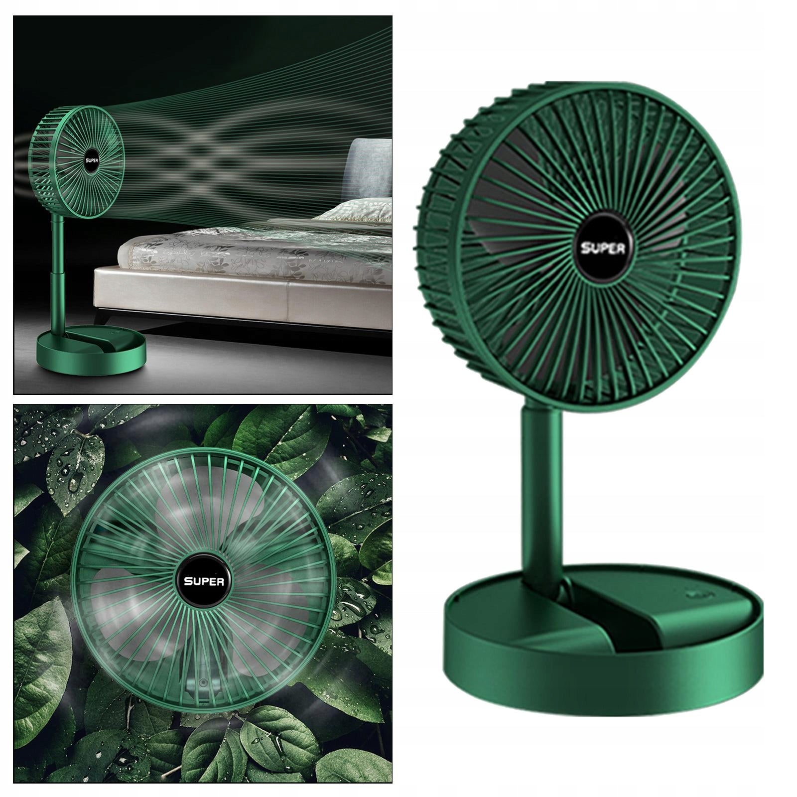Folding fan with adjustable tilt angle Low noise 3 Manufacturer code YONGANG-53093133