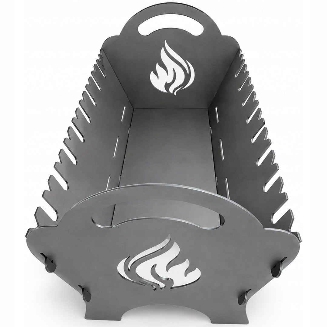 Folding magal grill for champagne skewers - thick steel 3mm / 50cm / 9,8kg Manufacturer no brand