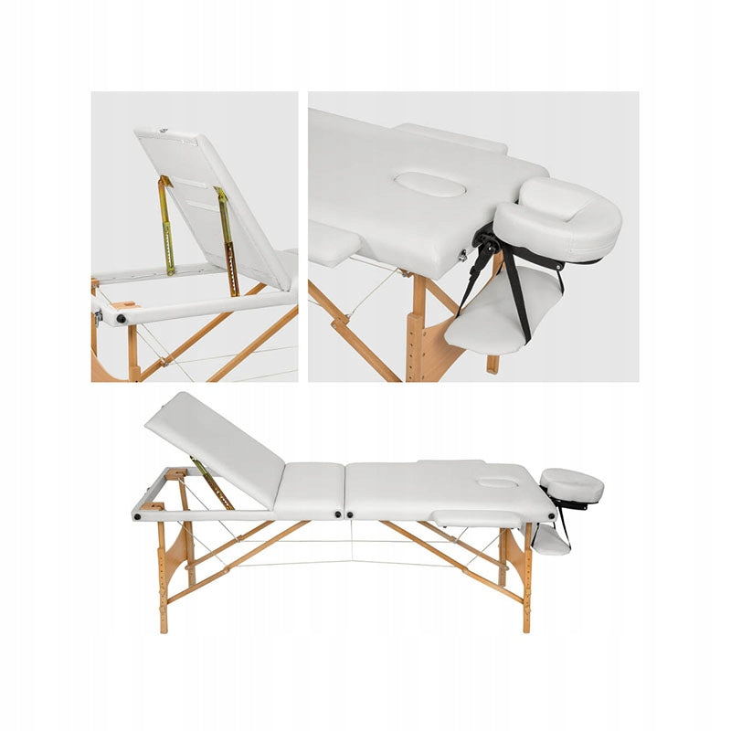 Folding massage table 210×95 cm adjustable Manufacturer code 401467
