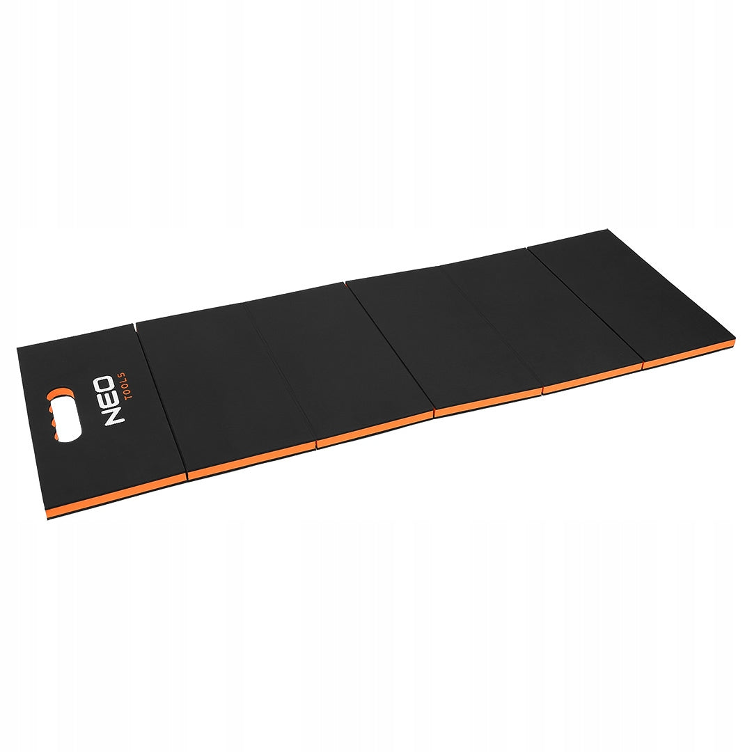 Folding mat for working under the car, 1200 x 400 x 23 mm, 3 layers