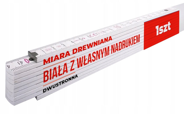 Folding measure ADGA 250 – 2 m – double-sided UV printing – 1 piece
