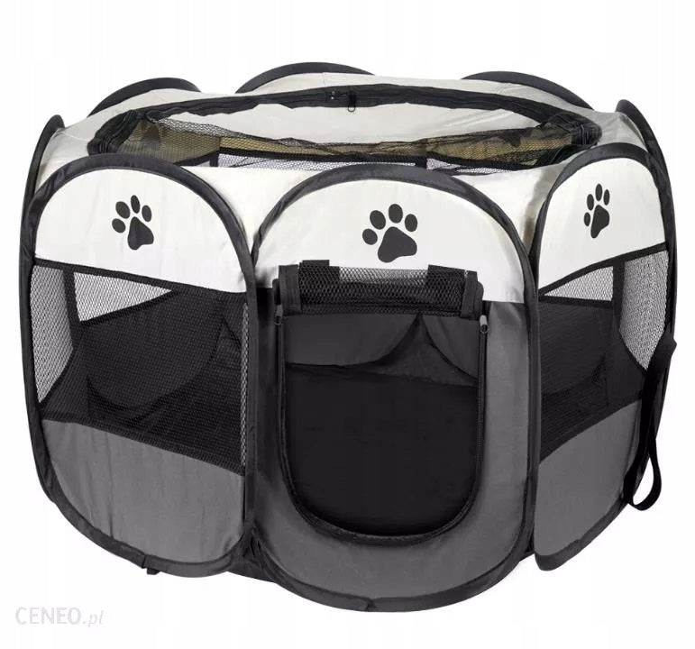 Folding playpen for cat dog bed transport enclosure 102cm XXL I073 Product width 102 cm