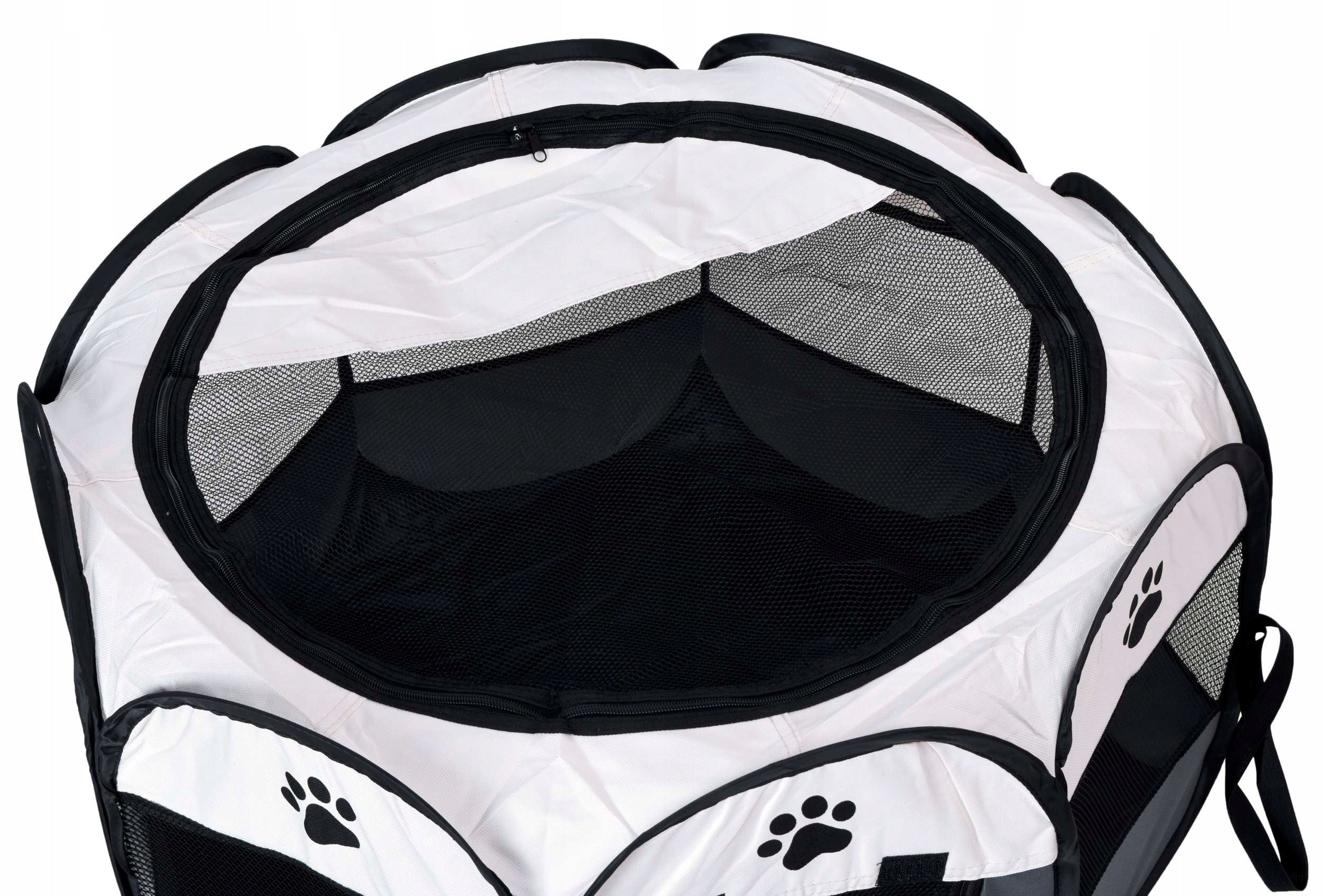 Folding playpen for cat dog bed transport enclosure 80cm XL I073 Trade name I073 szary XL