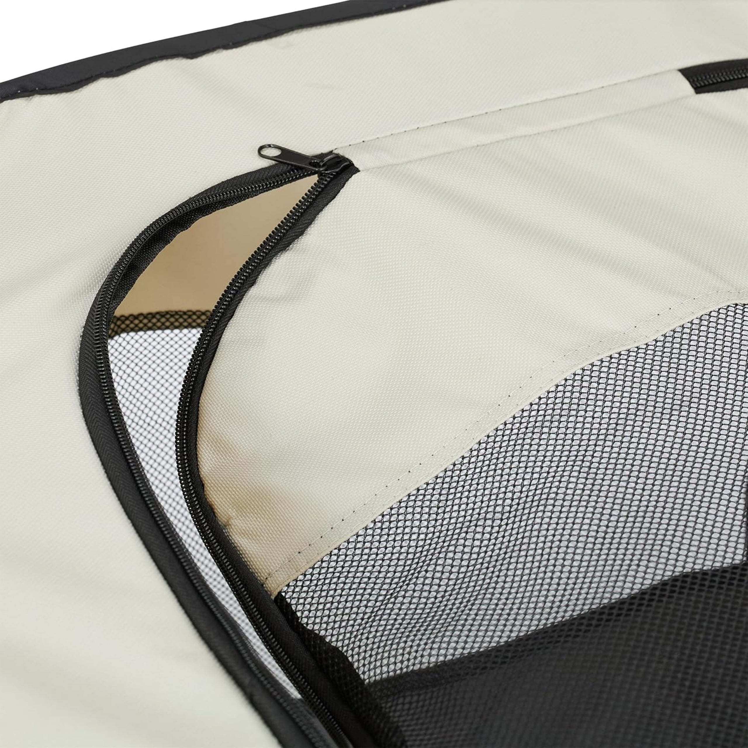 Folding playpen for puppies 55x82x60 cm Oxford L for home Product width 82 cm