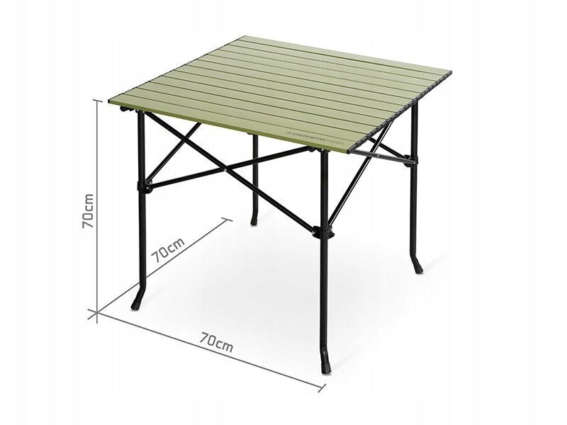 Folding table Delphin Campsta Mega Green 70x70x70cm 101004735 Packaging status original