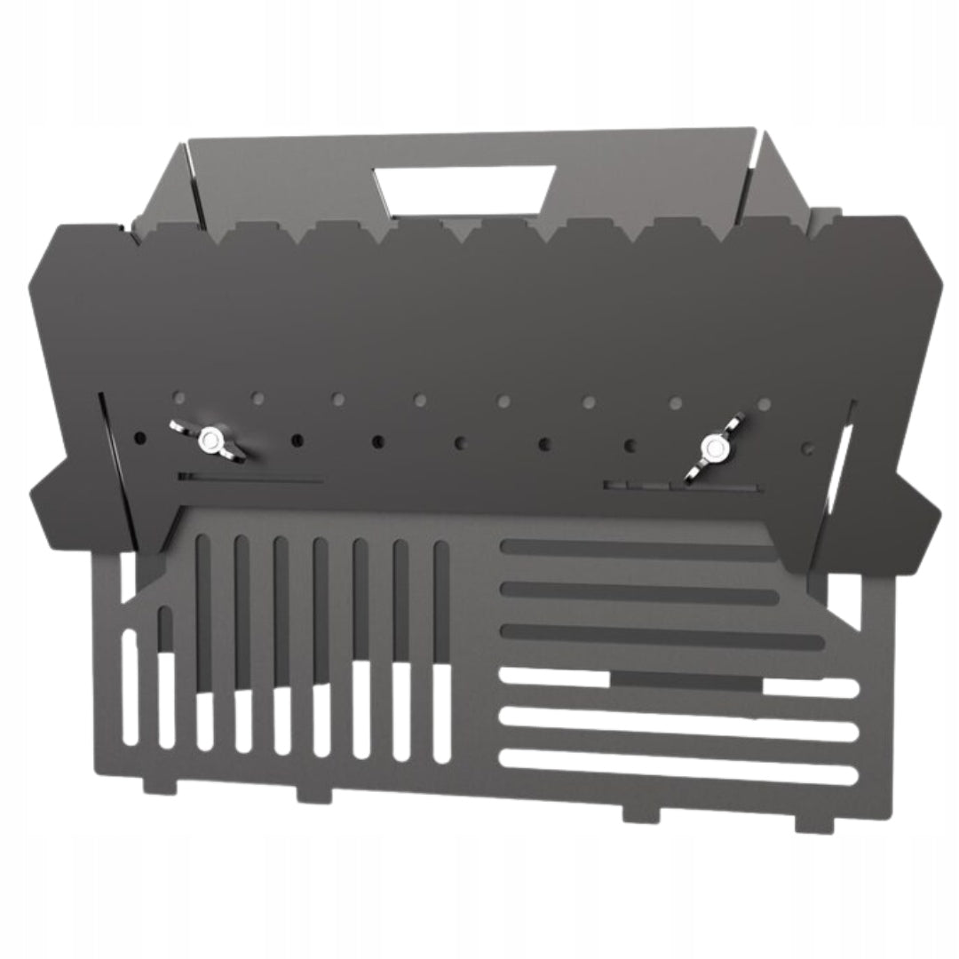 Folding tourist mangal grill – thick steel 3mm | suitcase| 55 x 40cm Manufacturer code G-006