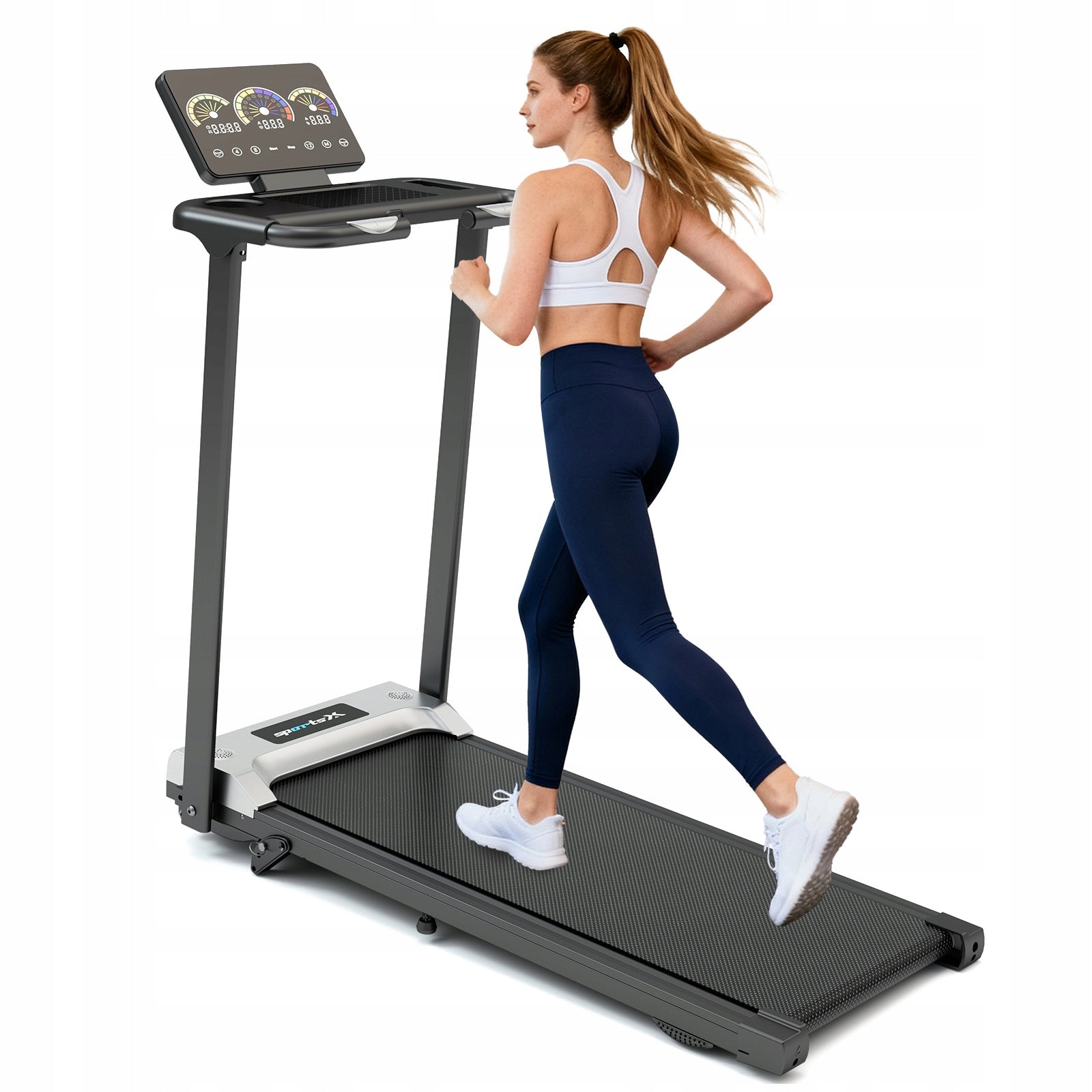 Folding treadmill for home | 0.75KM | Slope up to 11% | Load 150kg