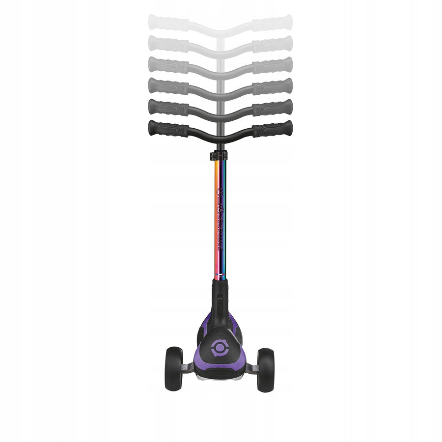 Folding tricycle scooter for children/adults 100kg Neochrome Globber Wheels natural rubber