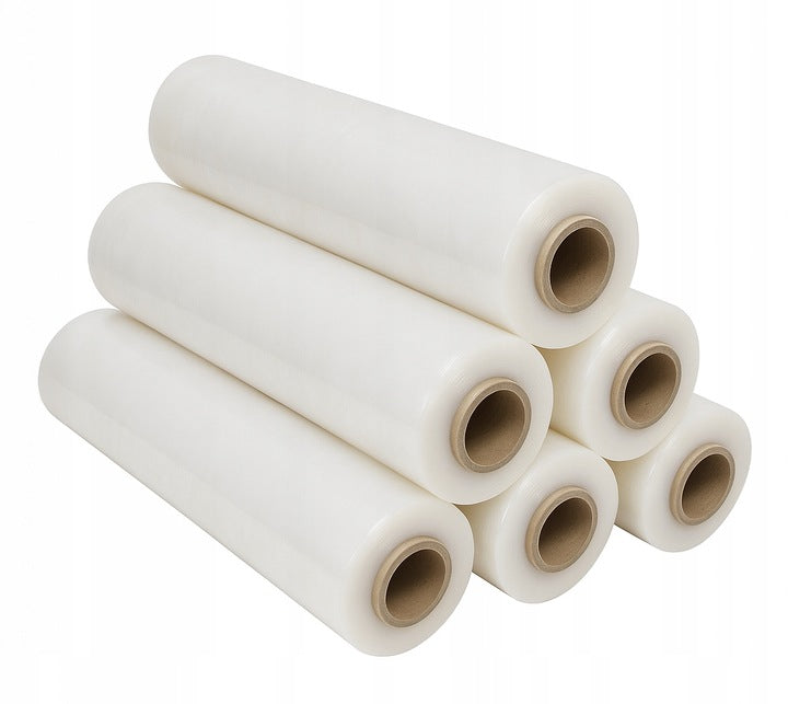 Folia stretch XXL colourless 3 KG Gross 2,7 KG Net x 6pcs