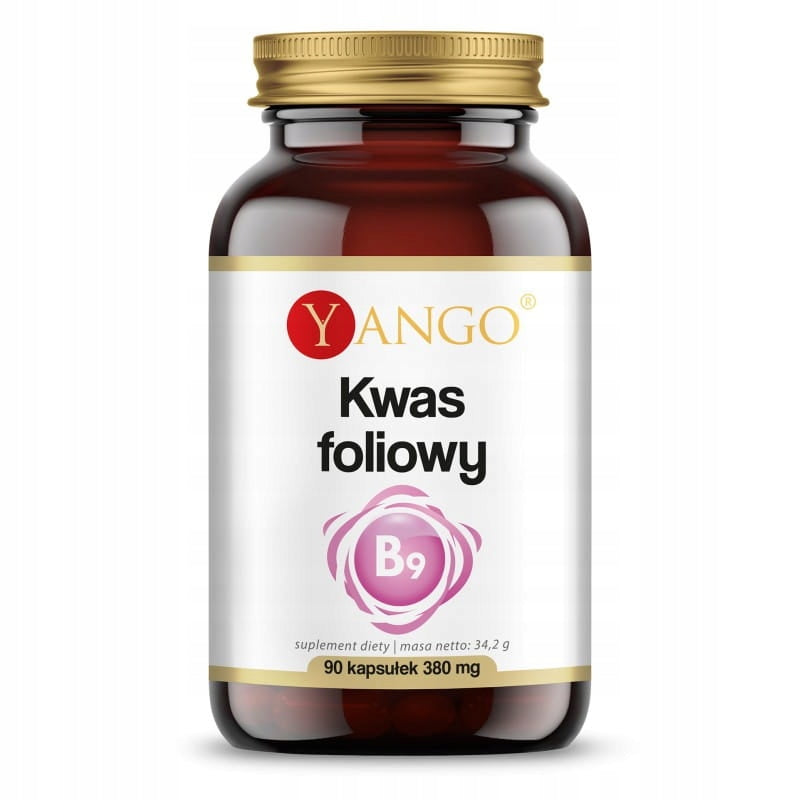 Folic acid - vitamin B9 - Yango - 90 kaps.
