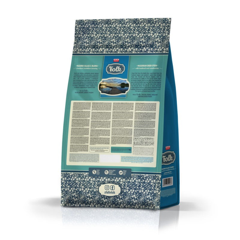 Folk Masurian Stew dry dog food small breed deer beetroot 1,6 kg Manufacturer code 5906731520976
