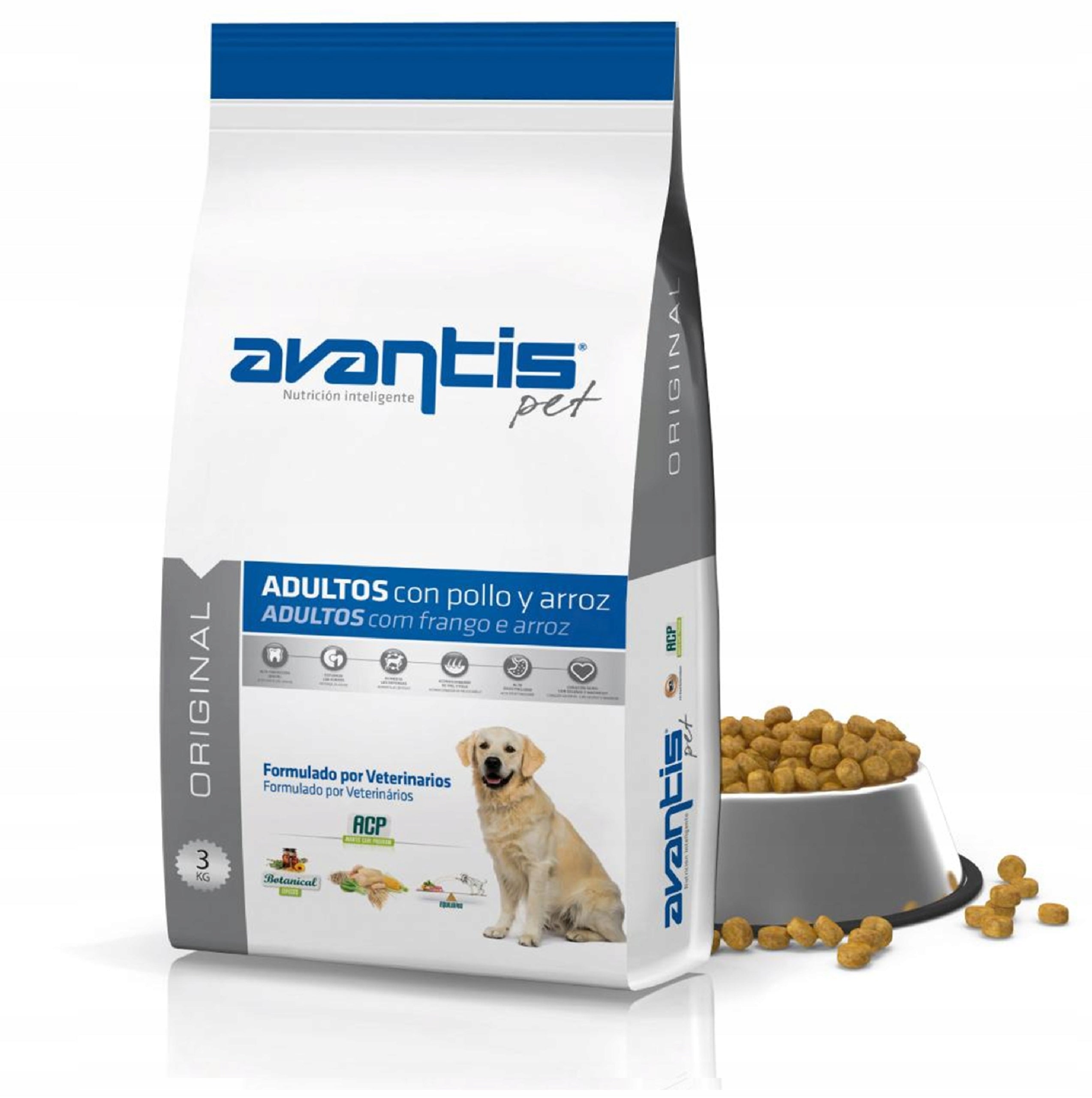 Food Avantis Pet Original 40% Meat 15 kg Labrador Shepherd amstaff