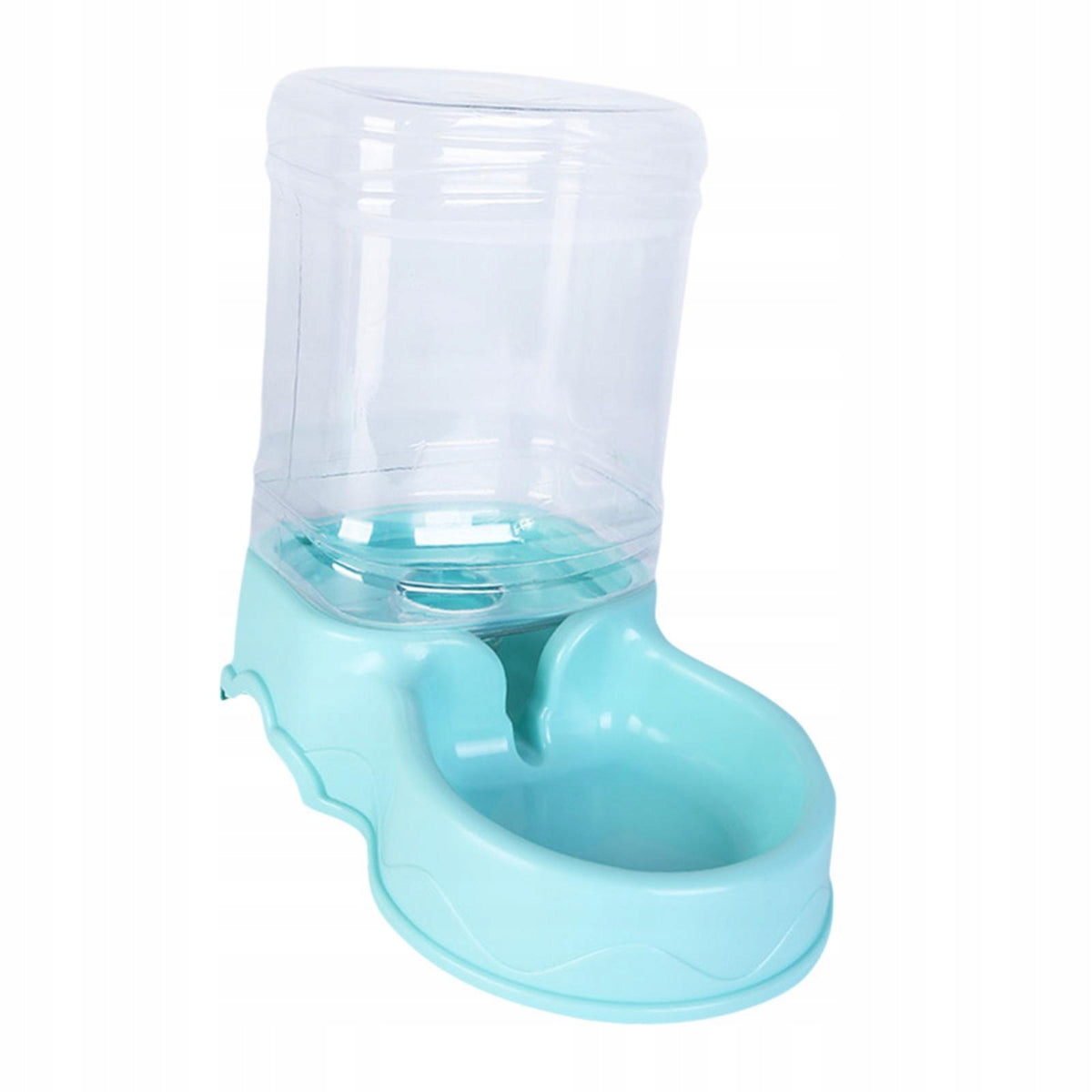 Food Bowl Smooth Surface Convenient Large Capacity Water Dispenser Blue