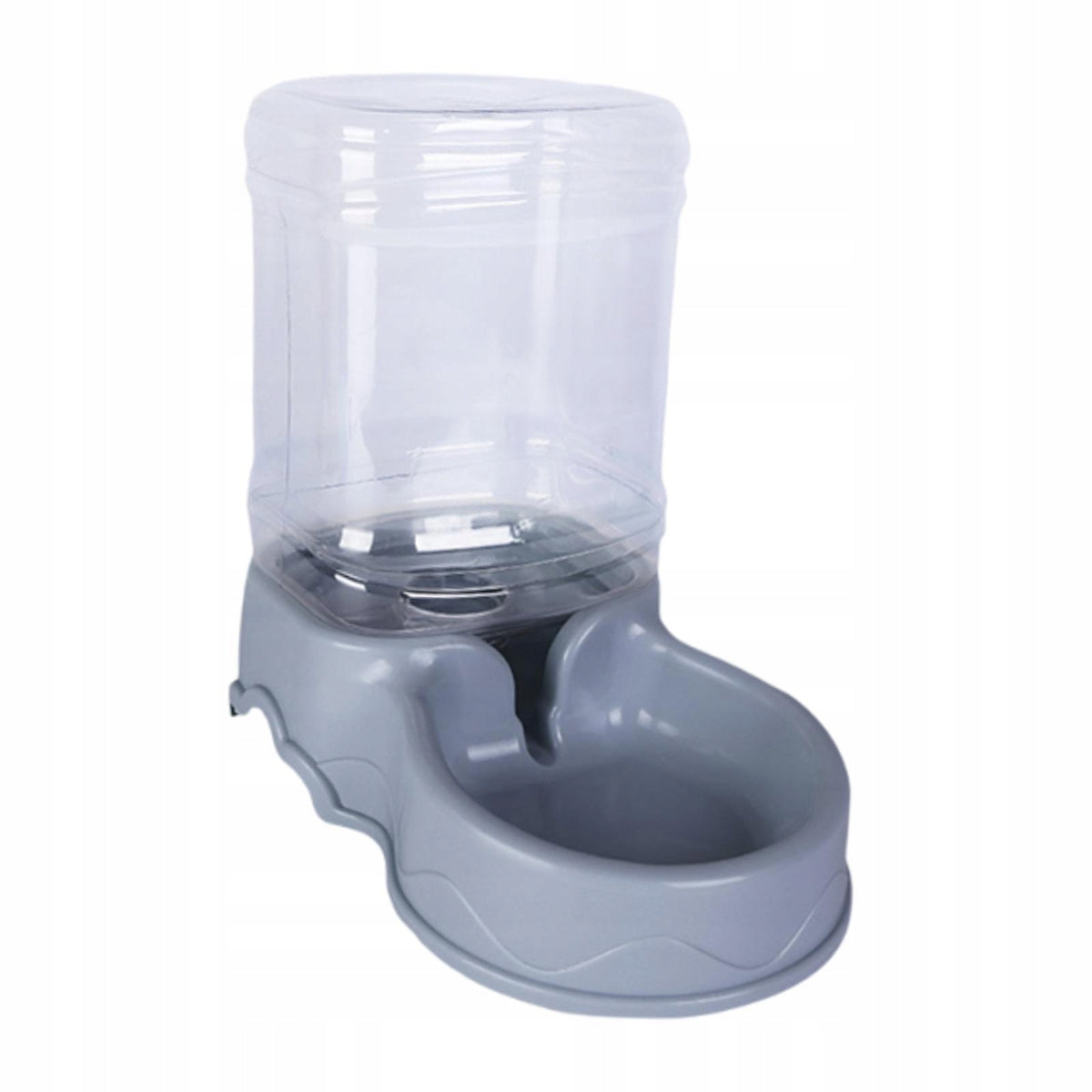 Food Bowl Smooth Surface Convenient Large Capacity Water Dispenser Gray Packaging status original