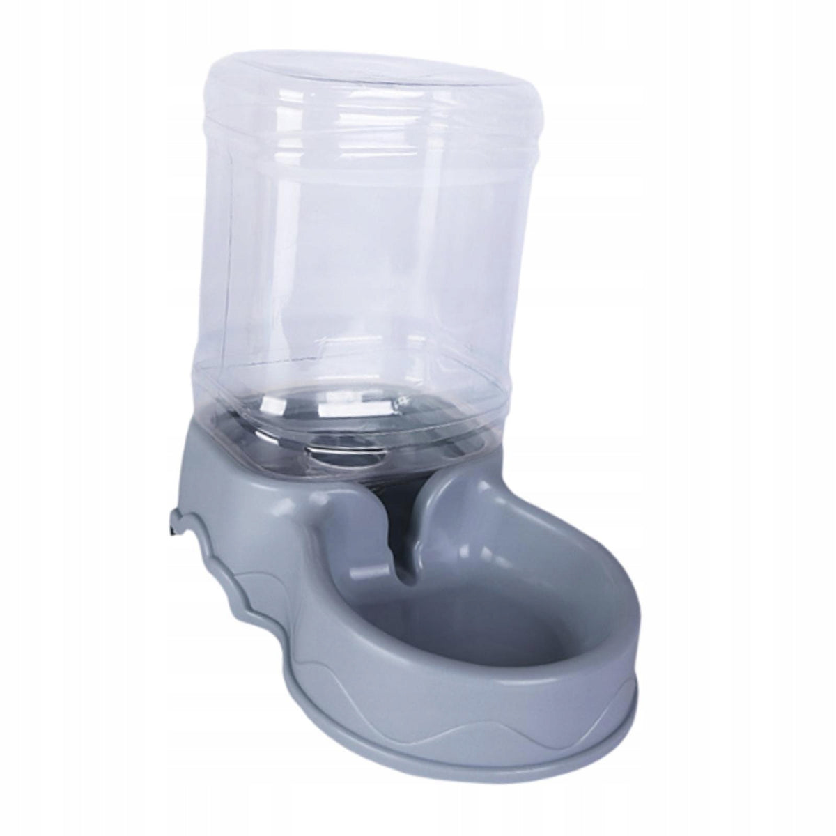 Food Bowl Smooth Surface Convenient Large Capacity Water Dispenser Gray