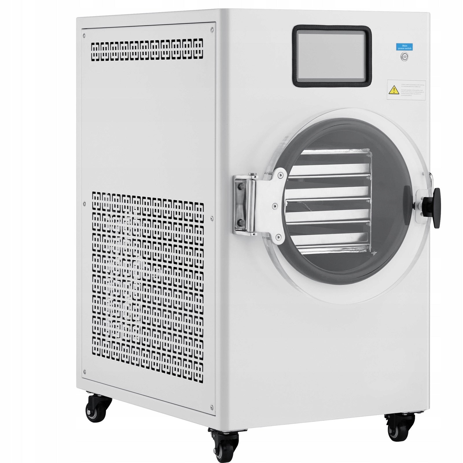 Food Dehydrator 4 Layer 4-6KG Per Wheels Process Visualization White