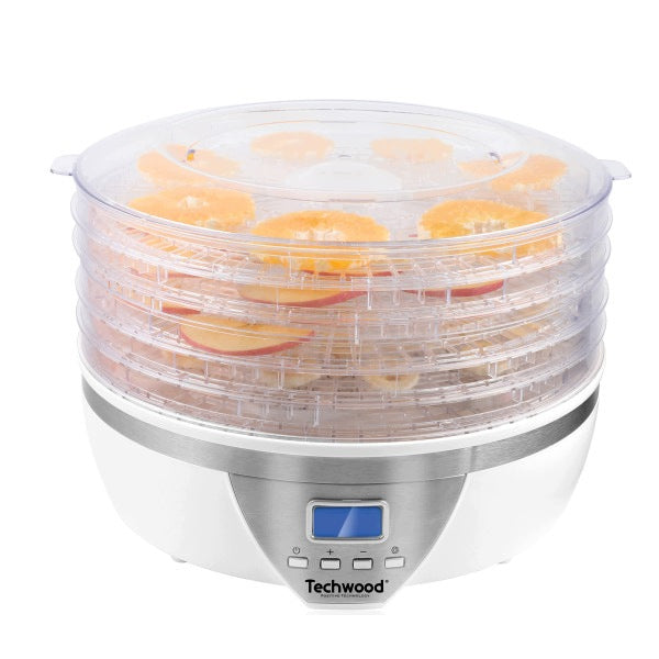 Food Dehydrator Techwood TDH-504D, 5 trays 32 cm, 350 W