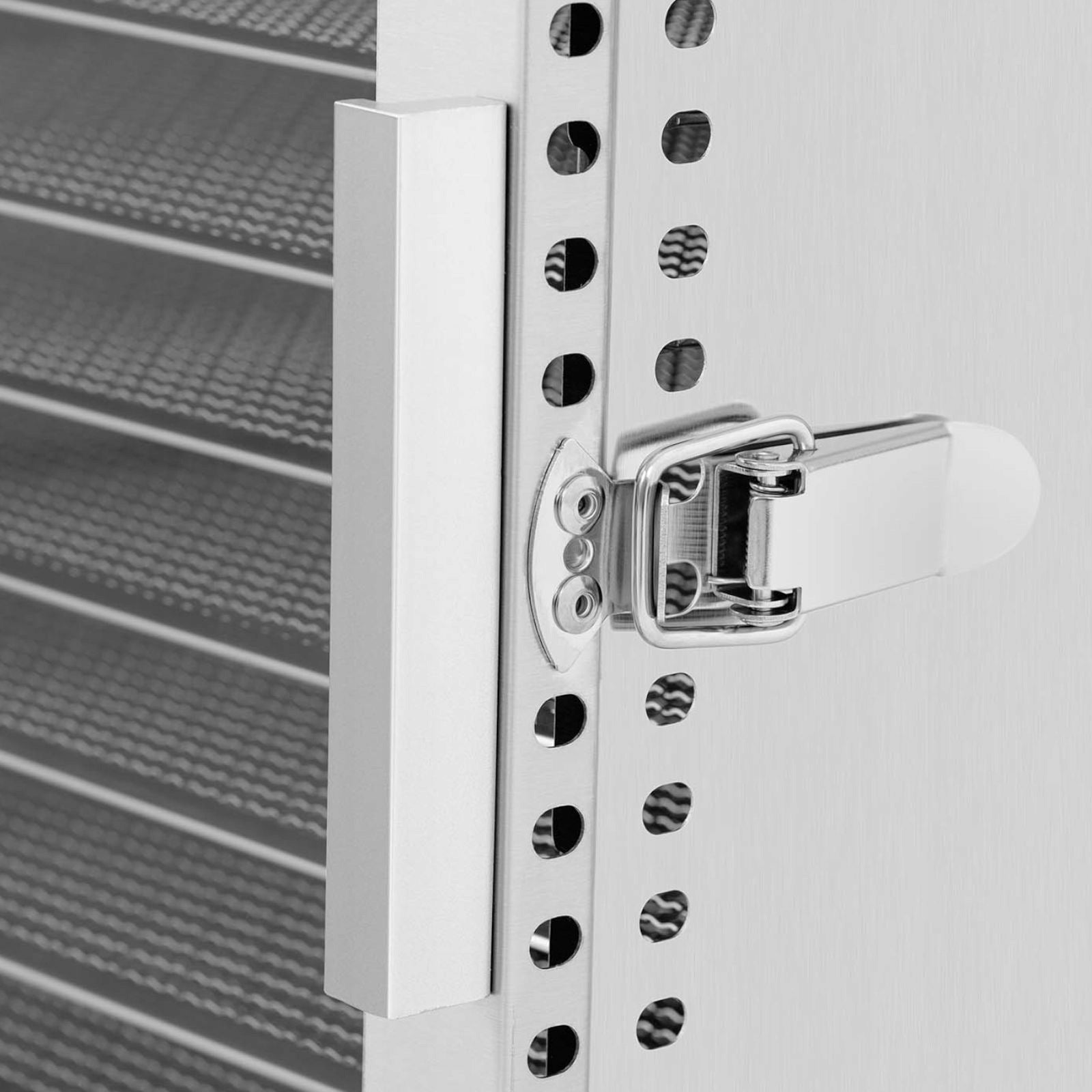 Food Dryer 12 Grids 800W Timer 24h Stainless Steel 230V Dominant color silver