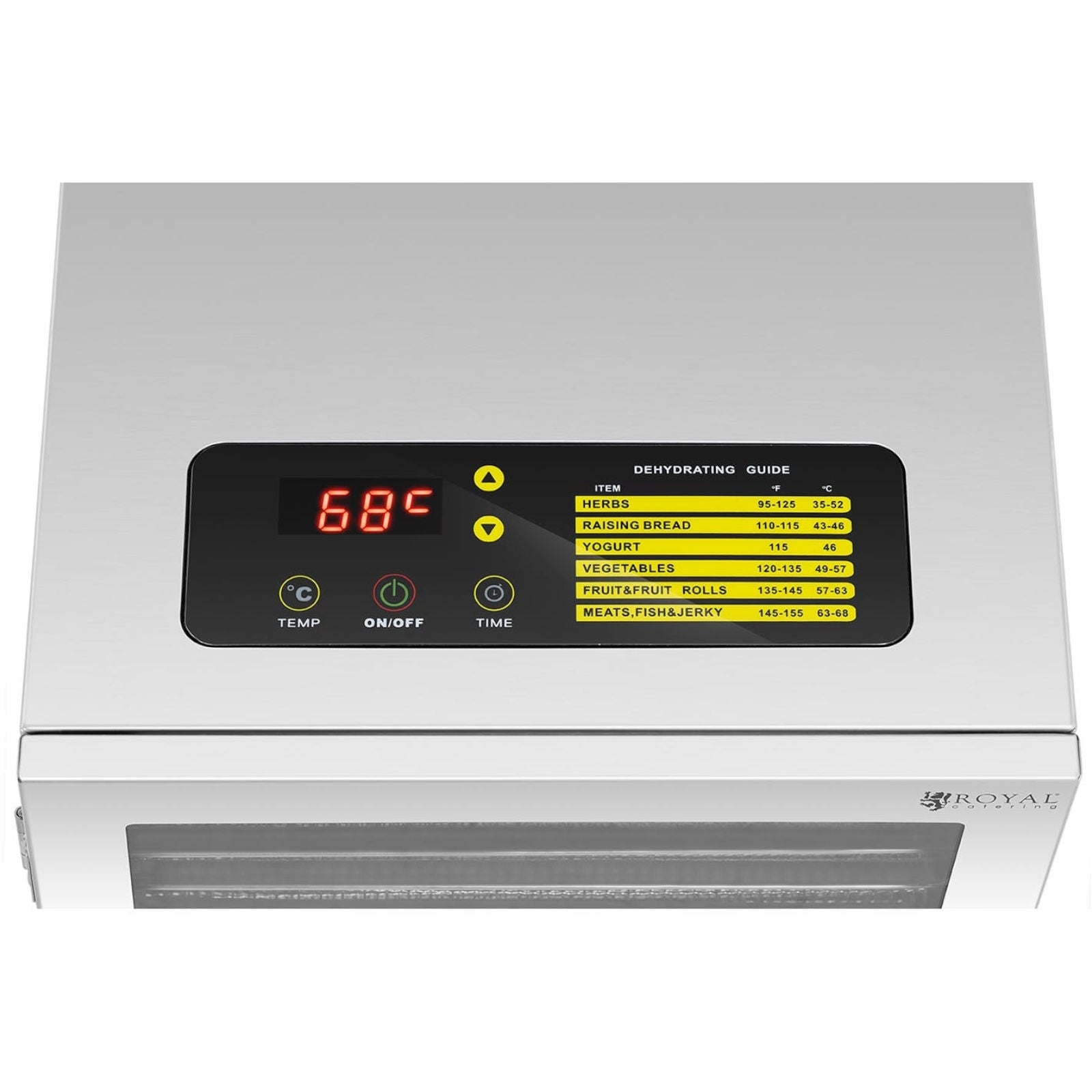 Food Dryer 800W 12 Grids Royal Catering RCDA-500/45S / 10011617 Manufacturer code RCDA-500/45S