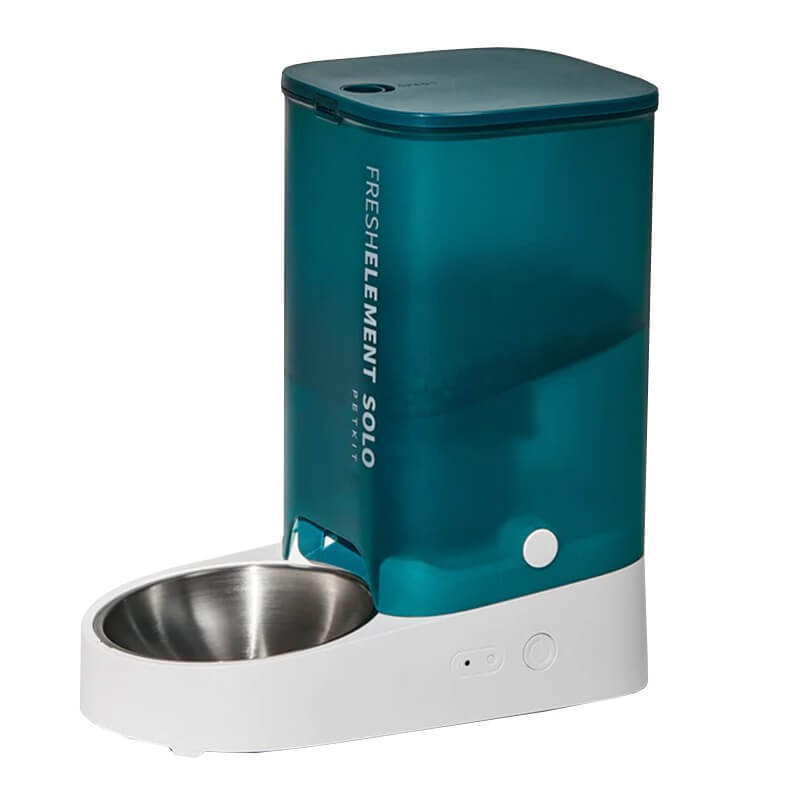 Food Feeder PetKit Fresh Element SOLO 3L GREEN APPLICATION HARMO DOGS CATS