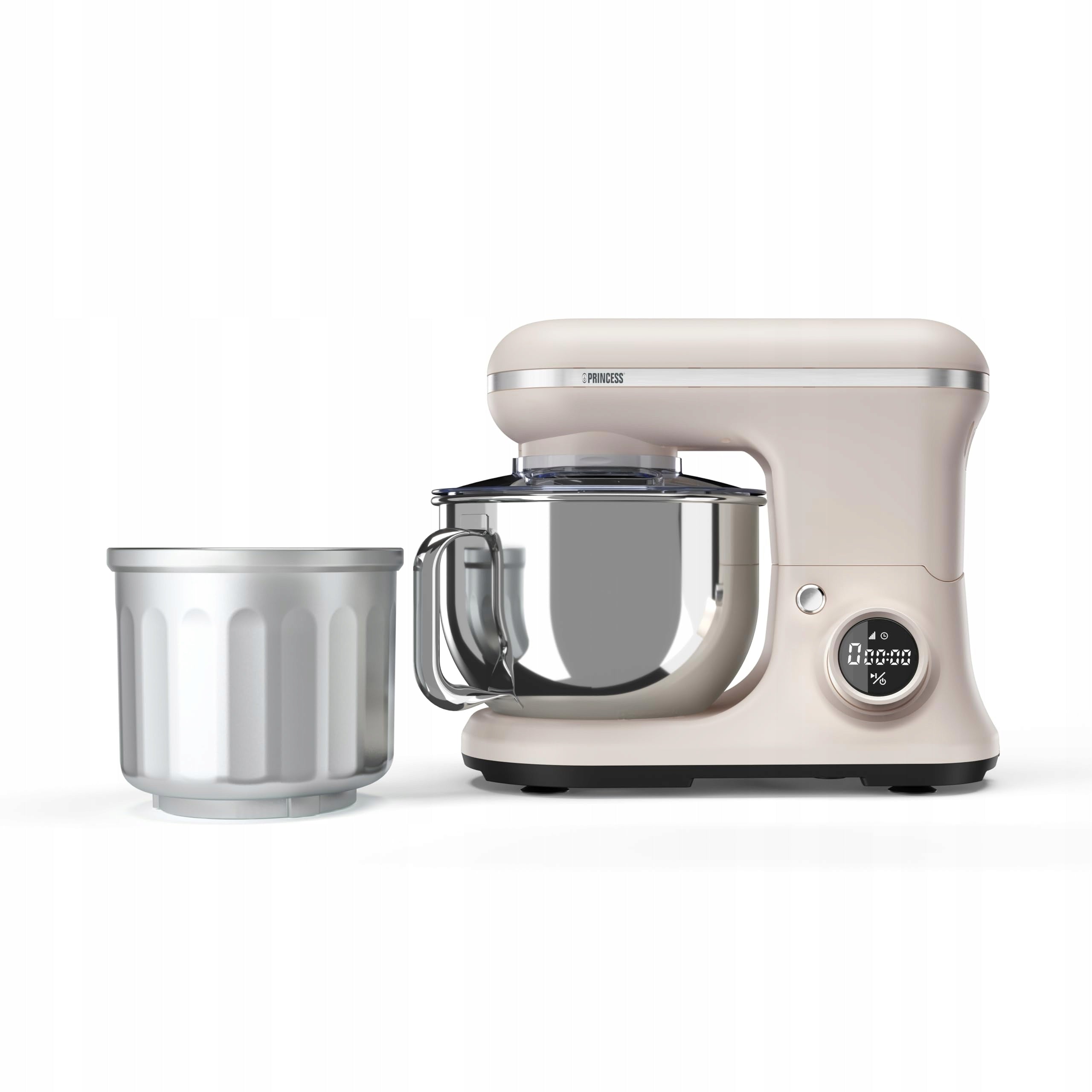 Food Processor 1200w 5L 2 Bowls Beige Princess Nordic Digital