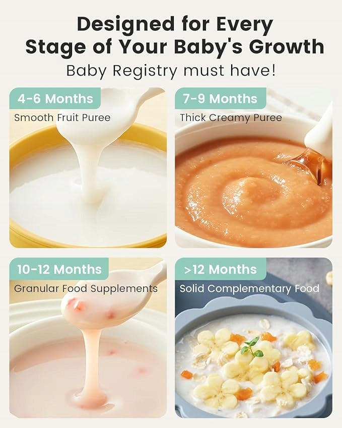 Food Processor 4in1 Steamer Infant Blender BPA Free Sterilization Manufacturer code przyrzad